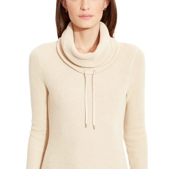 Ralph Lauren Waffle Knit Sweater Dress - Picture 2 of 16